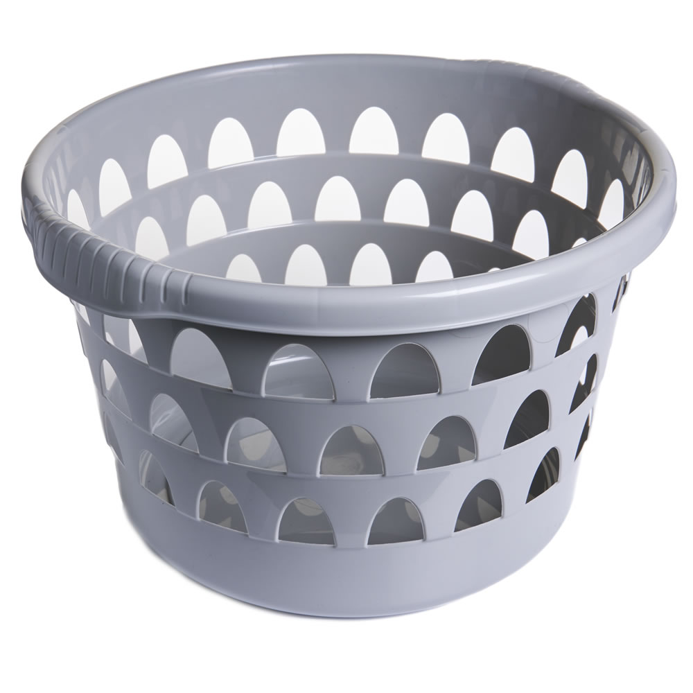 circular laundry basket